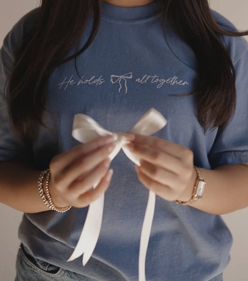 He Holds All Together Tee