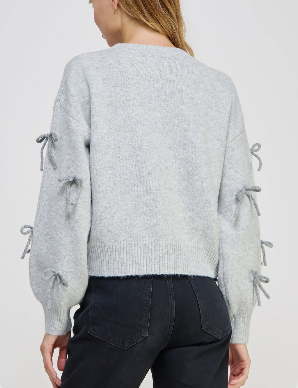 Bow Embellished Sweater
