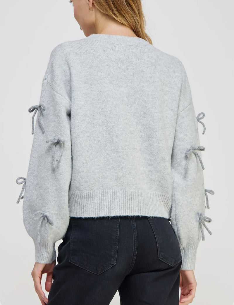 Bow Embellished Sweater