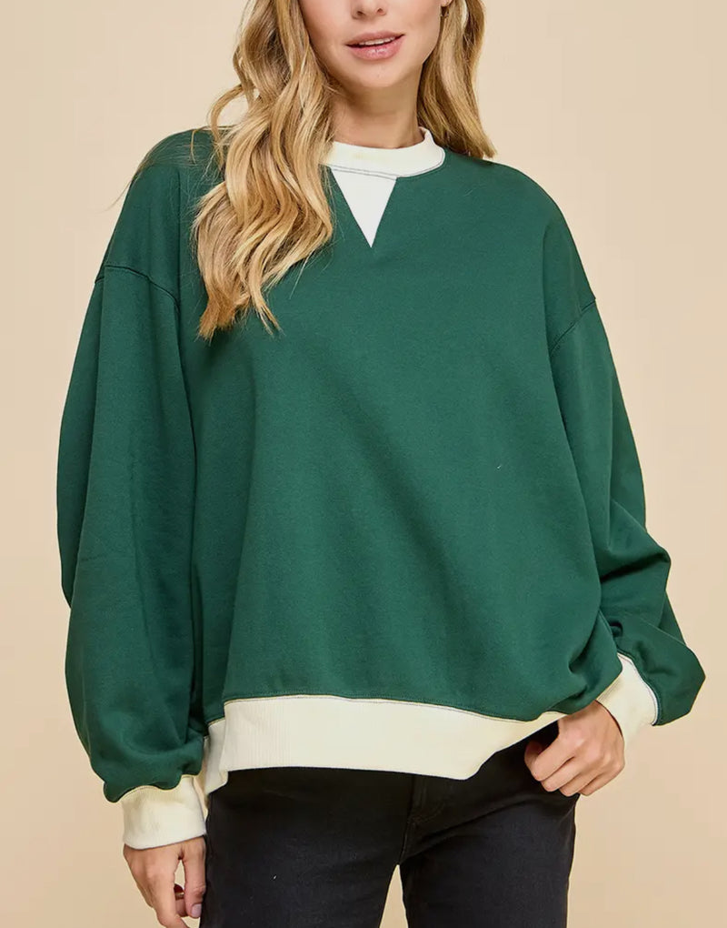 Hunter Green Sweater