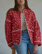 Quilted Paisley Jacket